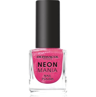 Dermacol Neon Mania lakier do paznokci odcień 1 Pink Chic 5 ml