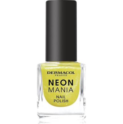 Dermacol Neon Mania lakier do paznokci odcień 4 Lemon pop 5 ml