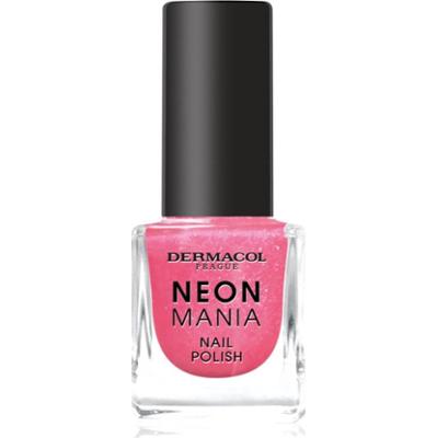 Dermacol Neon Mania lakier do paznokci odcień 5 Bubblegum pink 5 ml