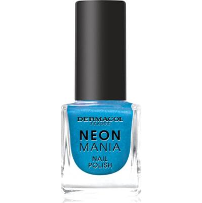Dermacol Neon Mania lakier do paznokci odcień 6 Azure Aqua 5 ml