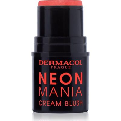 Dermacol Neon Mania róż do policzków w kremie odcień 2 Coral 5.2 g