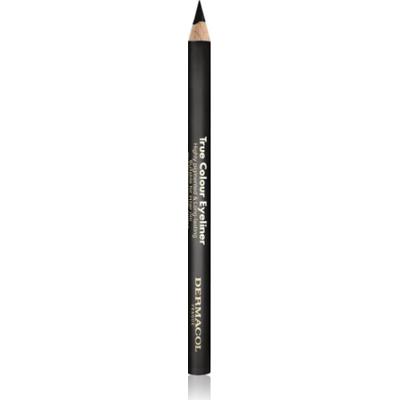 Dermacol True Colour Eyeliner trwała kredka do oczu odcień 01 Black 4 g