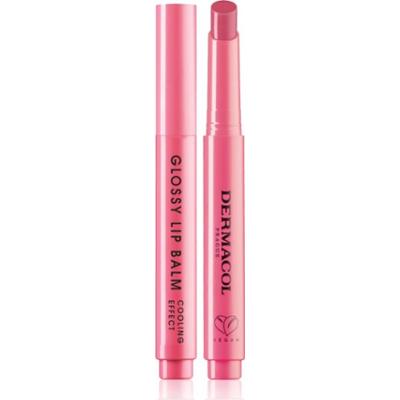 Dermacol Beauty Stick Glossy Lip Balm pielęgnujący błyszczyk do ust z efektem chłodzącym zapachy 04 Lychee 2.2 g