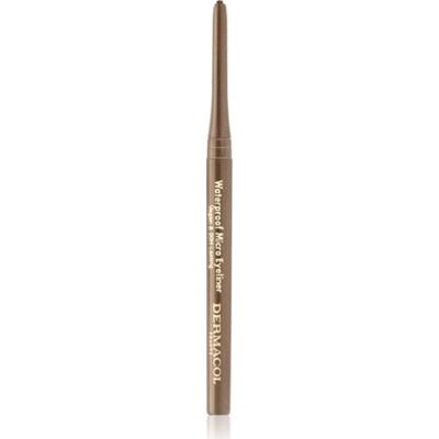 Dermacol Micro Eyeliner Waterproof wodoodporna kredka do oczu odcień 03 Dark Brown 1 g