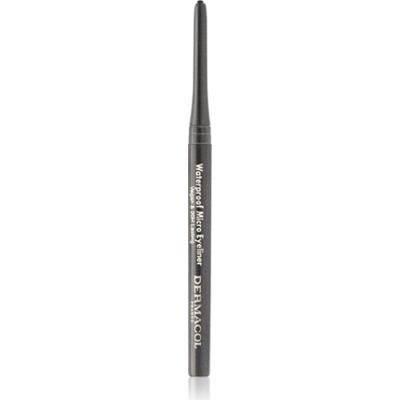 Dermacol Micro Eyeliner Waterproof wodoodporna kredka do oczu odcień 04 Grey 1 g