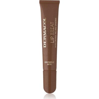 Dermacol Lip Treat nawilżający błyszczyk do ust odcień 13 Brownie Bite 10 ml