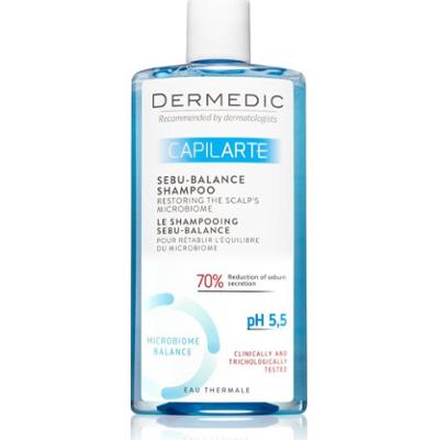 Dermedic Capilarte głęboko oczyszczający szampon do przetłuszczającej się skóry głowy 300 ml