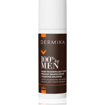 Dermika 100% for Men regenerujący krem przeciwzmarszczkowy dla mężczyzn 60+ 50 ml
