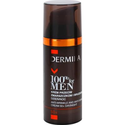 Dermika 100% for Men krem na głębokie zmarszczki 50+ 50 ml