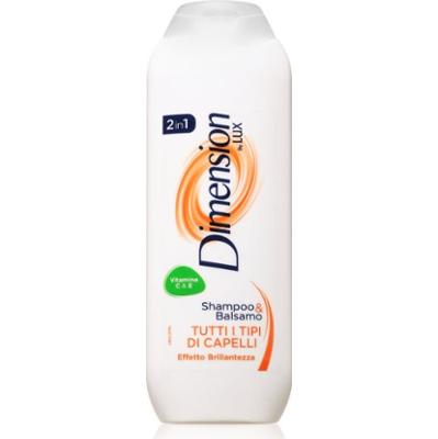 Dimension by Lux 2in1 szampon z odżywką 2w1 do wszystkich rodzajów włosów 250 ml