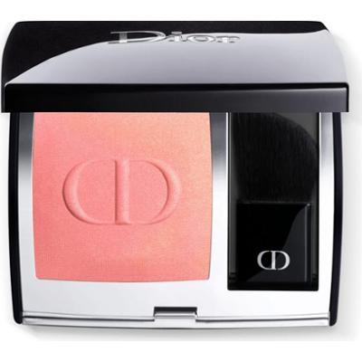 DIOR Rouge Blush róż w kompakcie, pędzel i lusterko odcień 219 Rose Montaigne (Shimmer) 6.7 g
