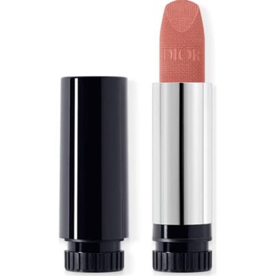 DIOR Rouge Dior The Refill szminka trwała napełnienie odcień 100 Nude Look Velvet 3.5 g