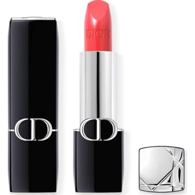 DIOR Rouge Dior szminka trwała flakon napełnialny odcień 028 Actrice Satin 3.5 g