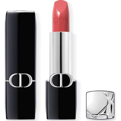 DIOR Rouge Dior szminka trwała flakon napełnialny odcień 458 Paris Satin 3.5 g