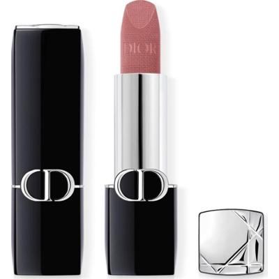 DIOR Rouge Dior szminka trwała flakon napełnialny odcień 429 Rose Blues Velvet 3.5 g
