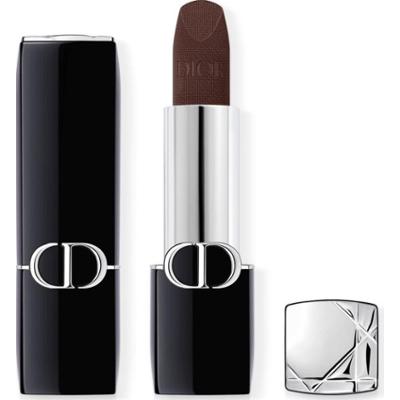 DIOR Rouge Dior szminka trwała flakon napełnialny odcień 500 Nude Soul Velvet 3.5 g