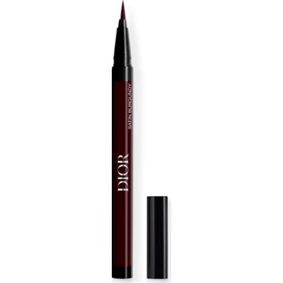 DIOR Diorshow Liquid Liner płynny eyeliner w pisaku wodoodporne odcień 881 Satin Burgundy 0.55 ml
