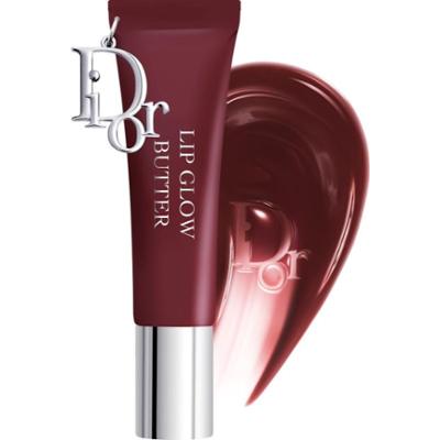 DIOR Dior Addict Lip Glow Butter pielęgnujący błyszczyk do ust s ceramidy a peptidy odcień 104 Black Cherry 10 ml