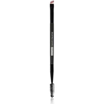 Diva & Nice Cosmetics Accessories Duo pędzelek do brwi dwustronny 1 szt.