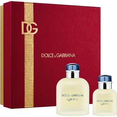 Dolce&Gabbana Light Blue Pour Homme EDT Gift Set zestaw upominkowy dla mężczyzn