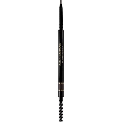 Dolce&Gabbana Classic Brow Restyler Pencil kredka do brwi ze szczotką odcień 06 Naturally Black - Warm Black Brown 0.09 g