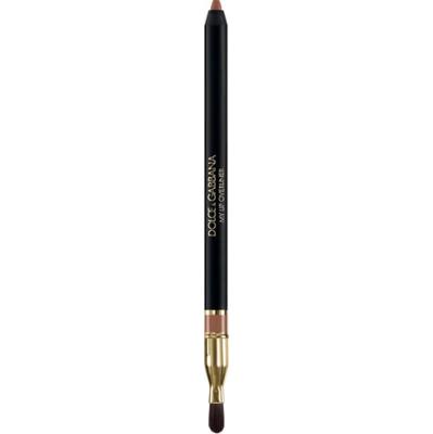 Dolce&Gabbana Classic My Lip Overliner kredka do ust z pędzelkiem odcień 02 My Brownie Nude - Soft Brown Nude 1.2 g