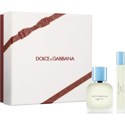 Dolce&Gabbana Light Blue Pour Homme EDT Mini Gift Set zestaw upominkowy dla mężczyzn