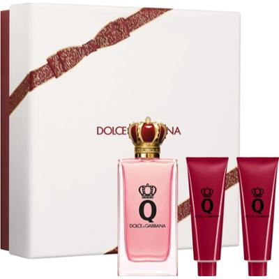 Dolce&Gabbana Q by Dolce&Gabbana EDP Trio Gift Set zestaw upominkowy dla kobiet