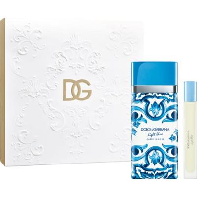 Dolce&Gabbana Light Blue Capri In Love Gift Set zestaw upominkowy dla kobiet
