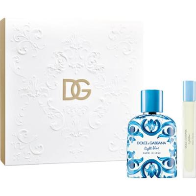 Dolce&Gabbana Light Blue Capri In Love Pour Homme Gift Set zestaw upominkowy dla mężczyzn