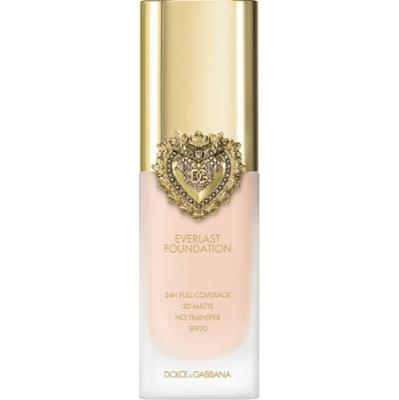 Dolce&Gabbana Flawless Everlast Foundation intensywnie kryjący fluid o długotrwałym działaniu SPF 20 odcień 02C LIGHT 27 ml