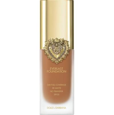 Dolce&Gabbana Flawless Everlast Foundation intensywnie kryjący fluid o długotrwałym działaniu SPF 20 odcień 25W Medium Deep 27 ml