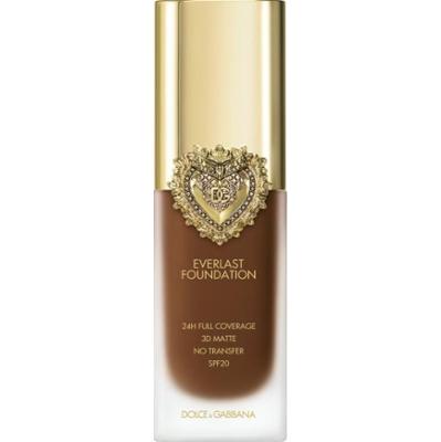 Dolce&Gabbana Flawless Everlast Foundation intensywnie kryjący fluid o długotrwałym działaniu SPF 20 odcień 37W Deep 27 ml