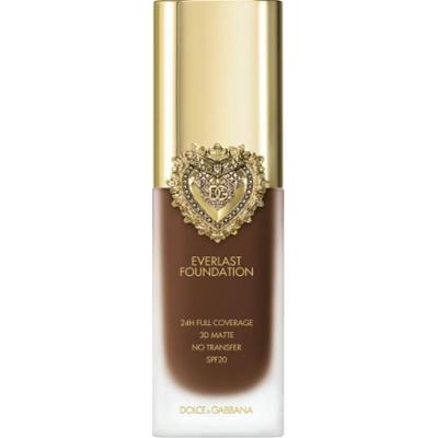 Dolce&Gabbana Flawless Everlast Foundation intensywnie kryjący fluid o długotrwałym działaniu SPF 20 odcień 38C DEEP 27 ml