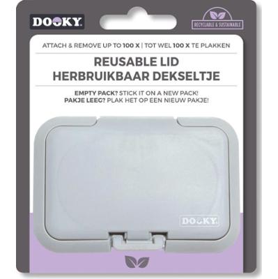 Dooky Reusable Lid Grey Card zamknięcie na chusteczki nawilżane 1 szt.