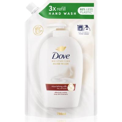 Dove Nourishing Silk mydło w płynie napełnienie 750 ml