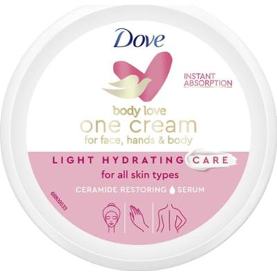 Dove Body Love Light Hydratation lekki krem do ciała i twarzy 250 ml
