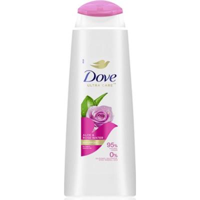 Dove Aloe & Rose Water szampon nawilżające i nadające blask 400 ml