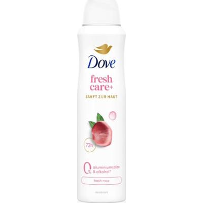 Dove 0% ALU Fresh Rose dezodorant bez alkoholu i aluminium w sprayu 150 ml