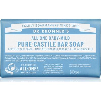 Dr. Bronner’s Baby-Mild mydło w kostce nieperfumowany 140 g