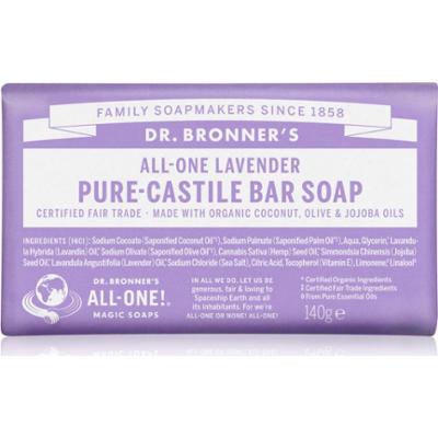 Dr. Bronner’s Lavender mydło w kostce 140 g