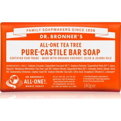 Dr. Bronner’s Tea Tree mydło w kostce 140 g