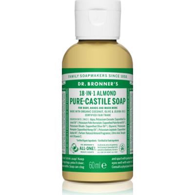 Dr. Bronner’s Almond uniwersalne mydło w płynie 60 ml