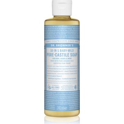 Dr. Bronner’s Baby-Mild uniwersalne mydło w płynie nieperfumowany 240 ml