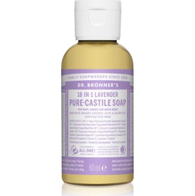 Dr. Bronner’s Lavender uniwersalne mydło w płynie 60 ml