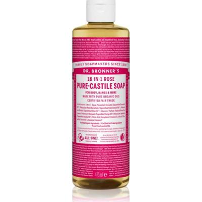 Dr. Bronner’s Rose uniwersalne mydło w płynie 475 m