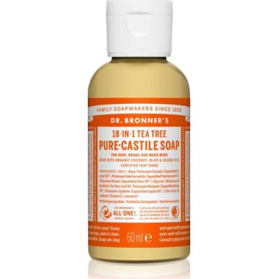 Dr. Bronner’s Tea Tree uniwersalne mydło w płynie 60 ml