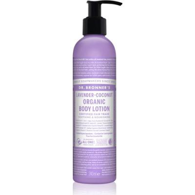 Dr. Bronner’s Lavender & Coconut intensywnie odżywiające mleczko do ciała do skóry normalnej i suchej 240 ml