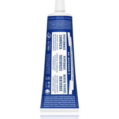 Dr. Bronner’s Peppermint wybielająca pasta do zębów bez fluoru 105 ml