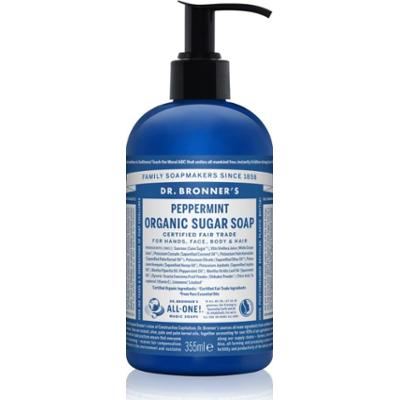 Dr. Bronner’s Peppermint mydło w płynie do ciała i włosów 355 ml